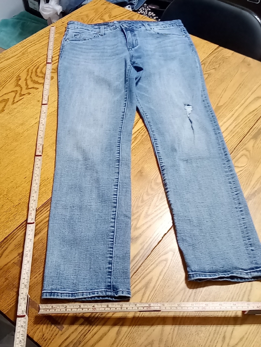 KUT FROM THE KLOTH Jeans Womens 10 BLUE KATY BOYFRIEND Denim Preowned Used
